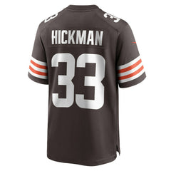 NFL Cleveland Browns Ronnie Hickman  Team Game Jersey