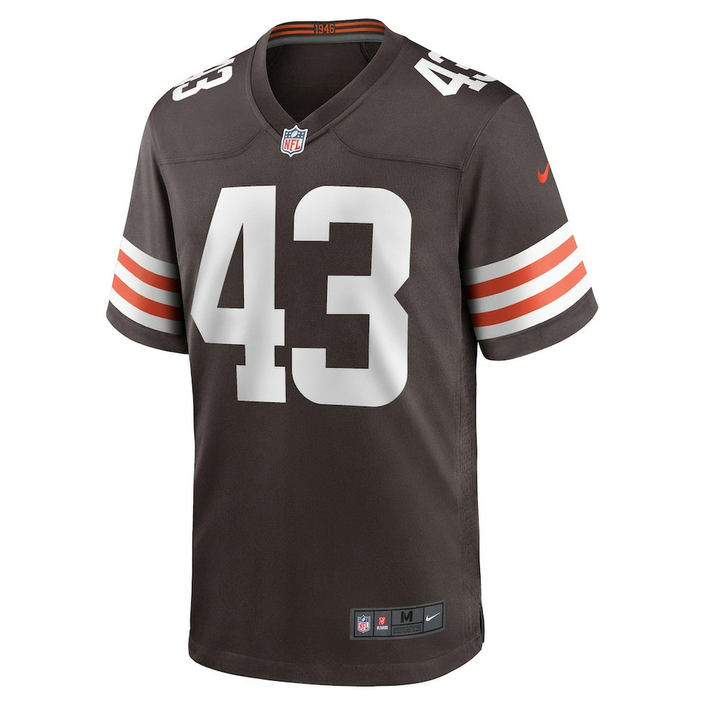 NFL Cleveland Browns Mohamoud Diabate  Team Game Jersey
