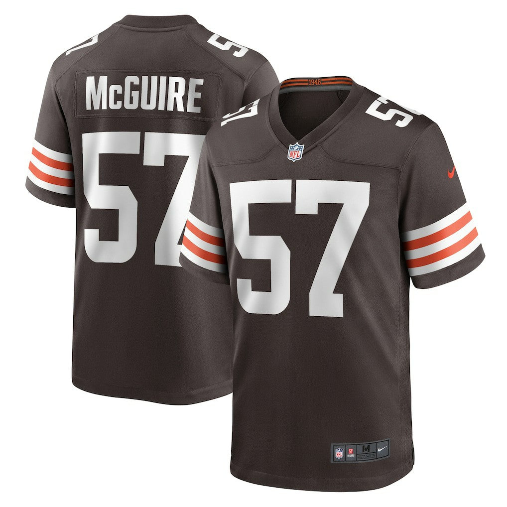 NFL Cleveland Browns Isaiah McGuire  Team Game Jersey