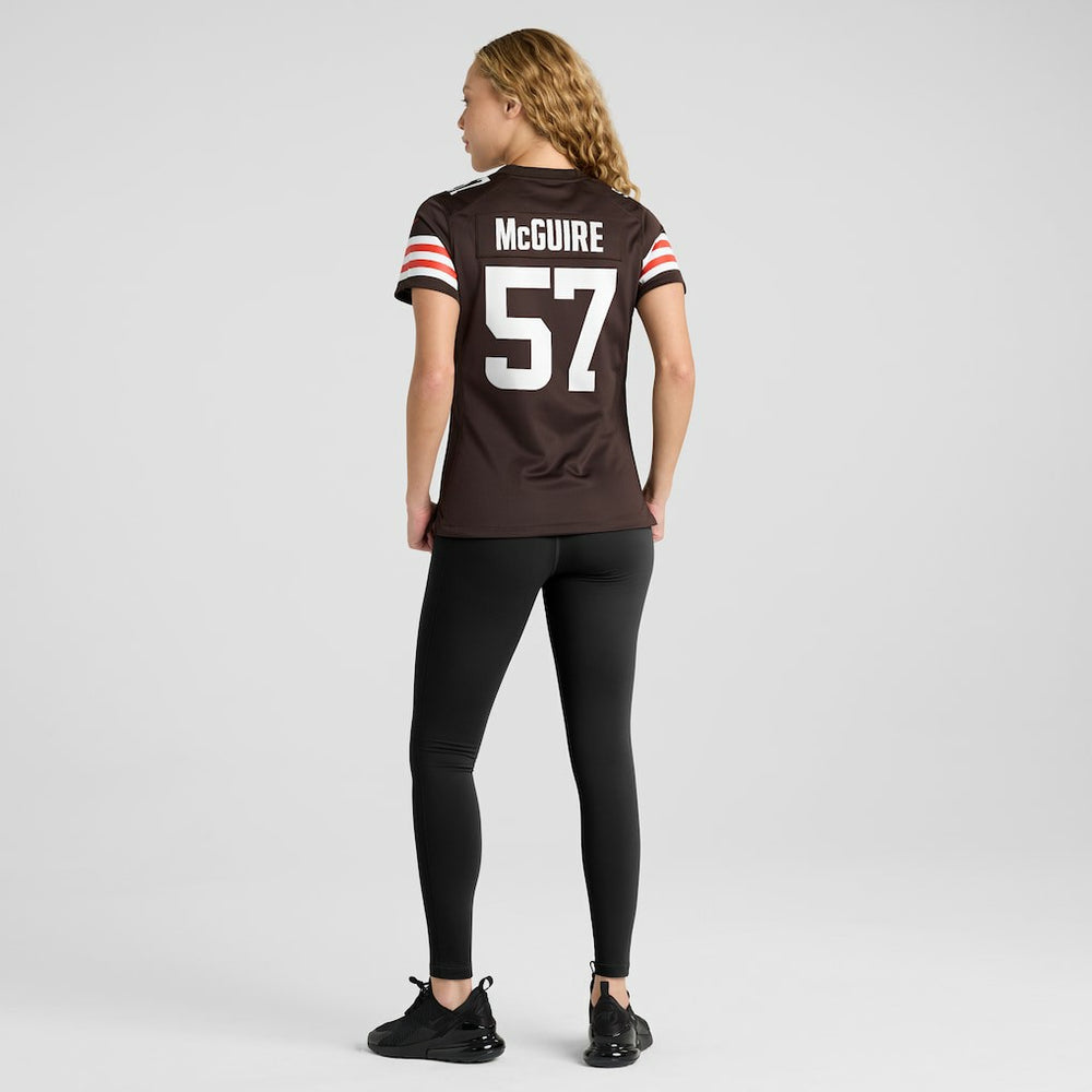 NFL Cleveland Browns Isaiah McGuire  Women's Team Game Jersey