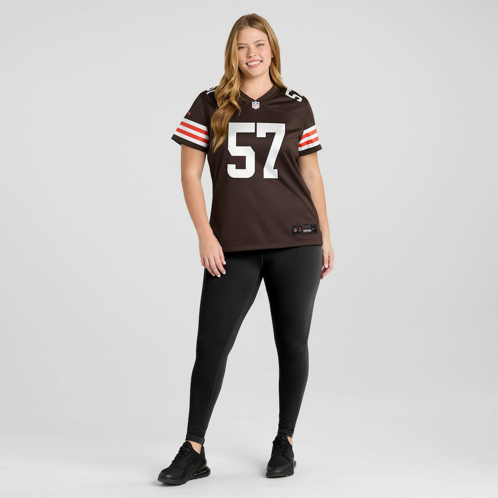 NFL Cleveland Browns Isaiah McGuire  Women's Team Game Jersey