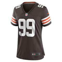 NFL Cleveland Browns Za'Darius Smith  Women's Team Game Jersey