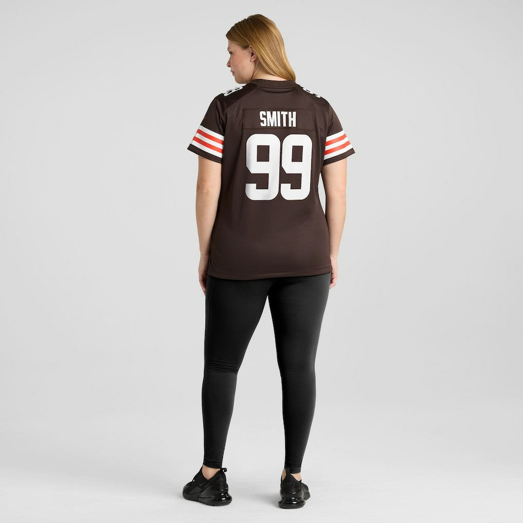 NFL Cleveland Browns Za'Darius Smith  Women's Team Game Jersey
