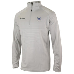 Charlotte Hornets Omni-Wick Rockin' It Quarter-Zip Pullover Top - Heather Gray | Columbia for sale