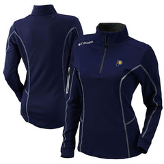 Indiana Pacers Women's Omni-Wick Shotgun Quarter-Zip Pullover Top - Navy | Columbia discount