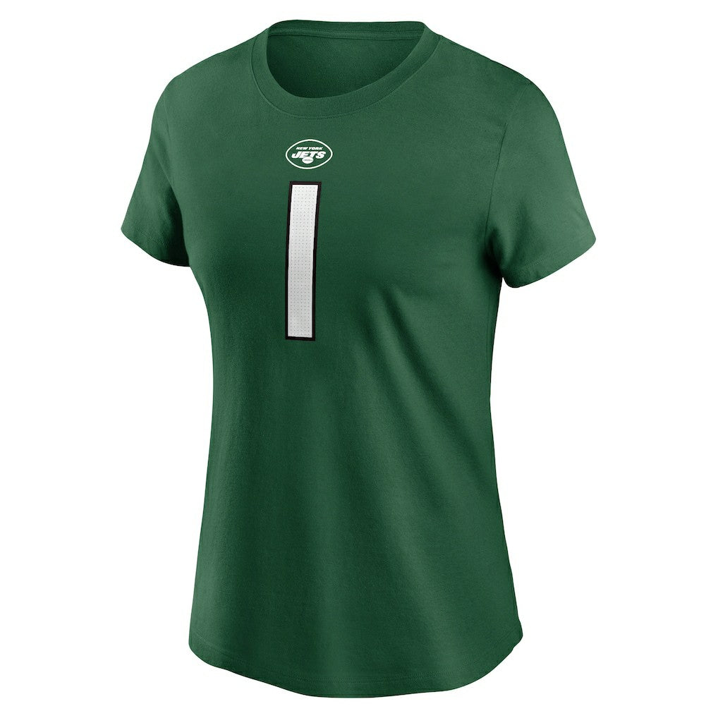 NFL New York Jets Sauce Gardner  Women's Player Name & Number T-Shirt