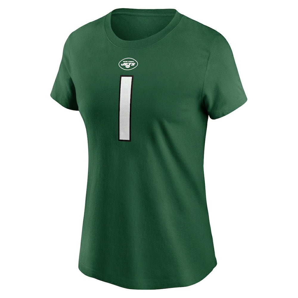NFL New York Jets Sauce Gardner  Women's Player Name & Number T-Shirt