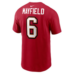 NFL Tampa Bay Buccaneers Baker Mayfield  Player Name & Number T-Shirt