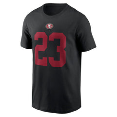 NFL San Francisco 49ers Christian McCaffrey  Player Name & Number T-Shirt