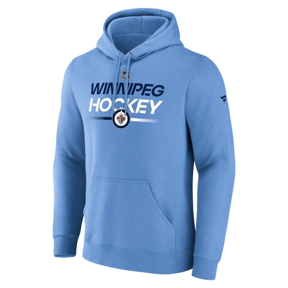 Winnipeg Jets Fanatics Alternate Wordmark Fleece Pullover Hoodie