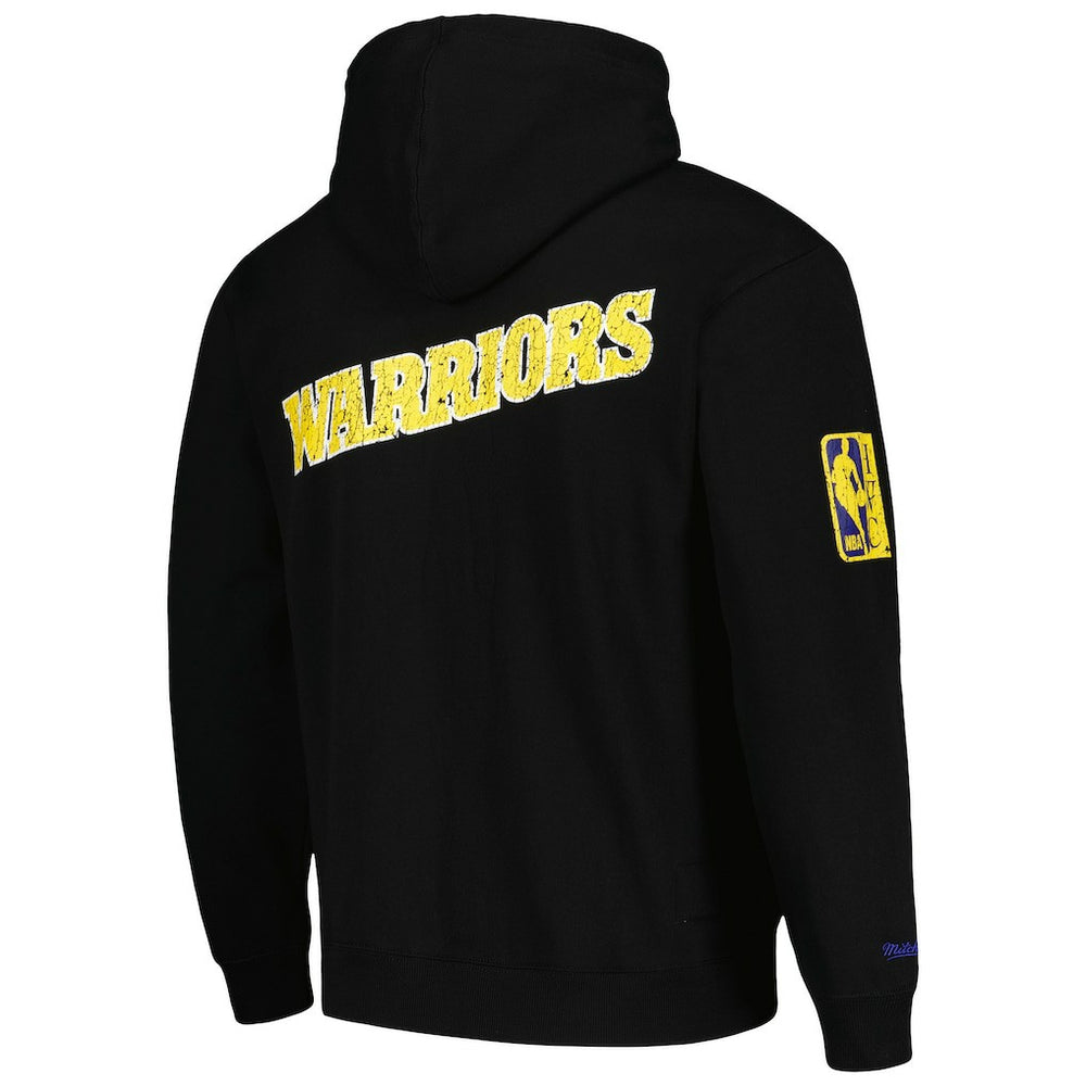Golden State Warriors Hardwood Classics OG 2.0 Pullover Hoodie sale - Black | Mitchell & Ness discount