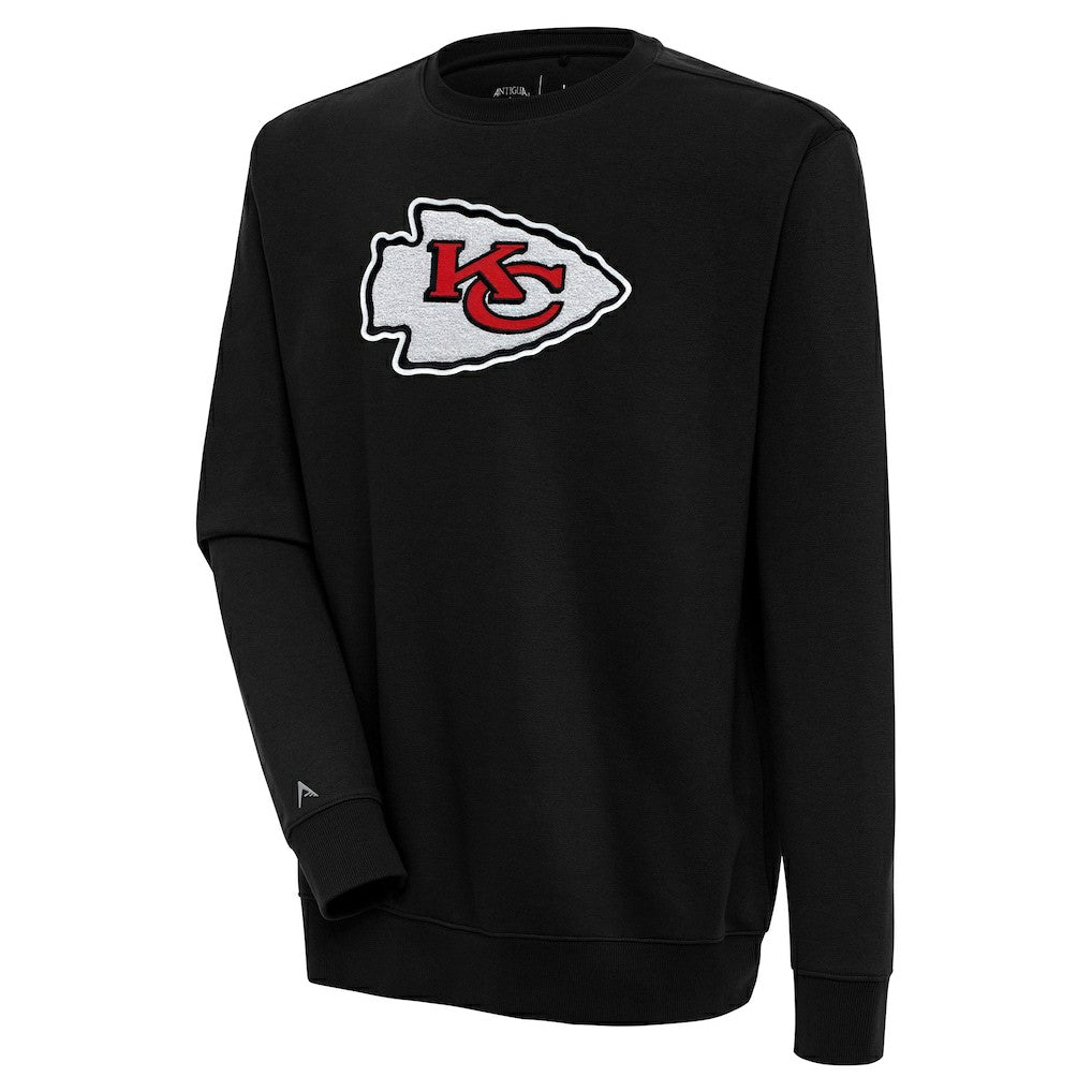 NFL Kansas City Chiefs Antigua Victory Crewneck Pullover Sweatshirt