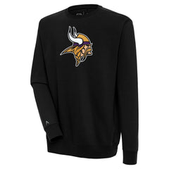 NFL Minnesota Vikings Antigua Victory Crewneck Pullover Sweatshirt