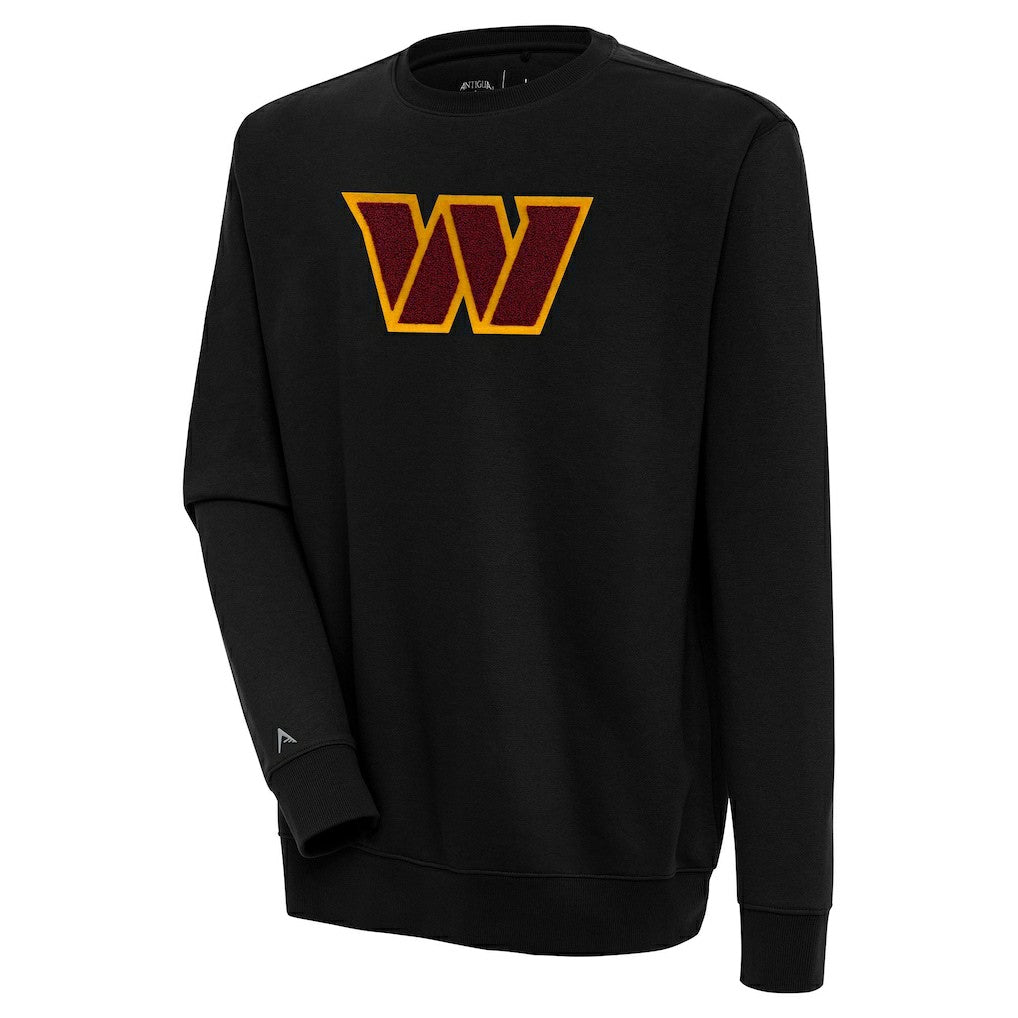 NFL Washington Commanders Antigua Victory Crewneck Pullover Sweatshirt