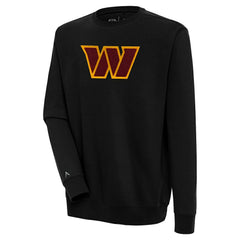 NFL Washington Commanders Antigua Victory Crewneck Pullover Sweatshirt