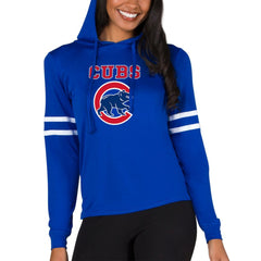 Chicago Cubs Concepts Sport Women's Marathon Lightweight Lounge Pullover Hoodie - Royal