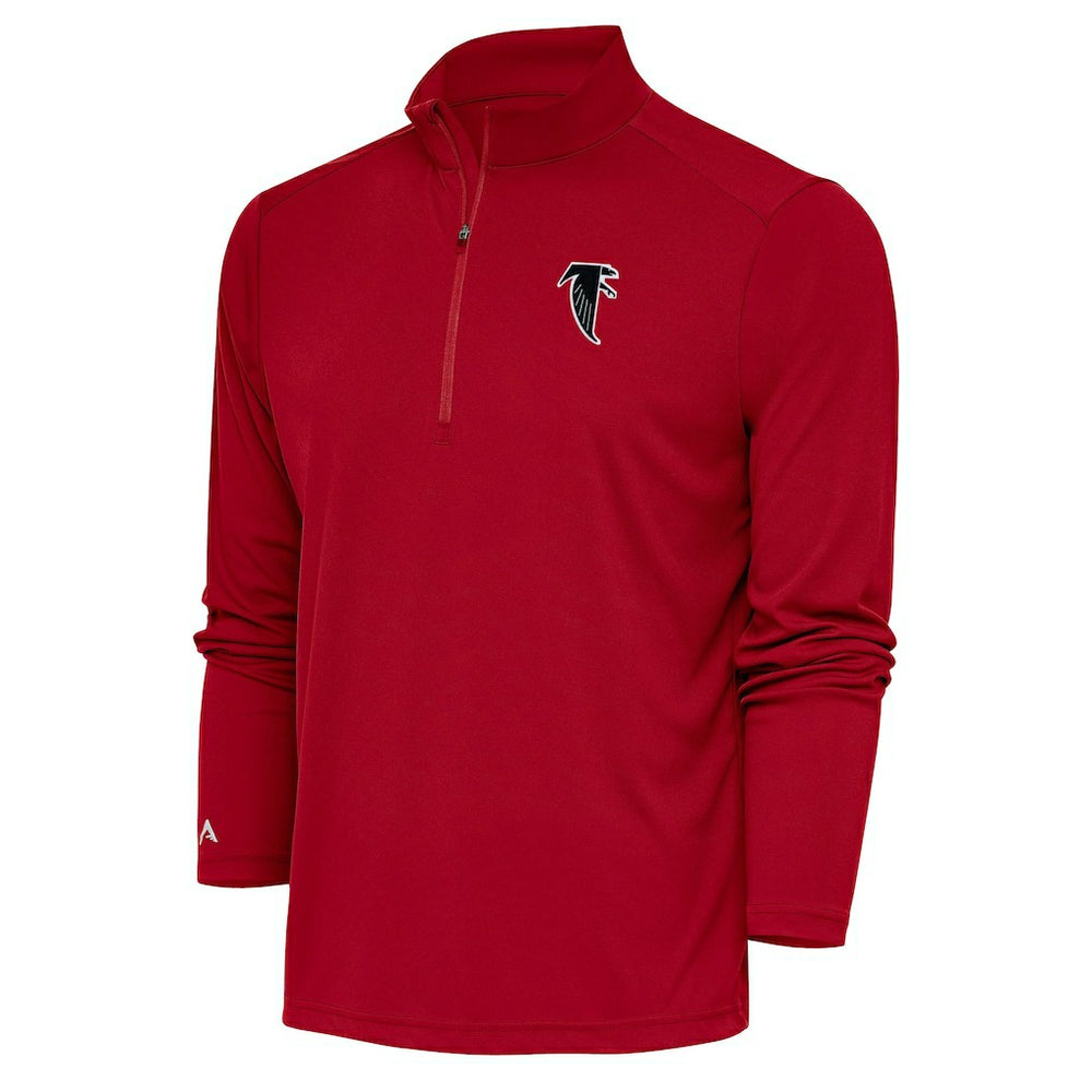 NFL Atlanta Falcons Adult Throwback Logo Tribute Quarter-Zip Pullover