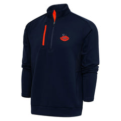 NFL Chicago Bears Adult Throwback Logo Generation Quarter-Zip Pullover Top