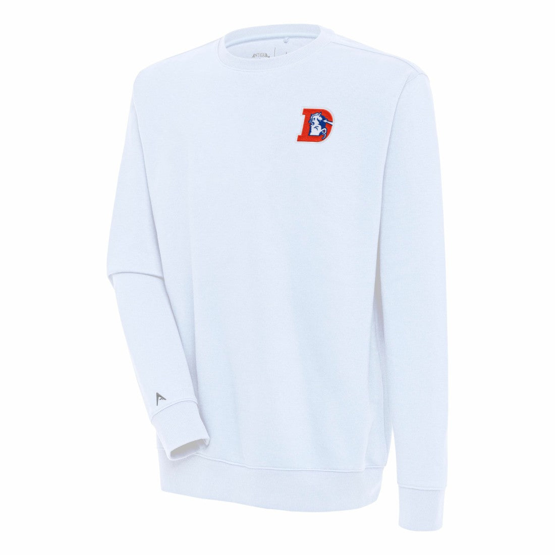 NFL Denver Broncos Adult Throwback Logo Victory Pullover Sweatshirt