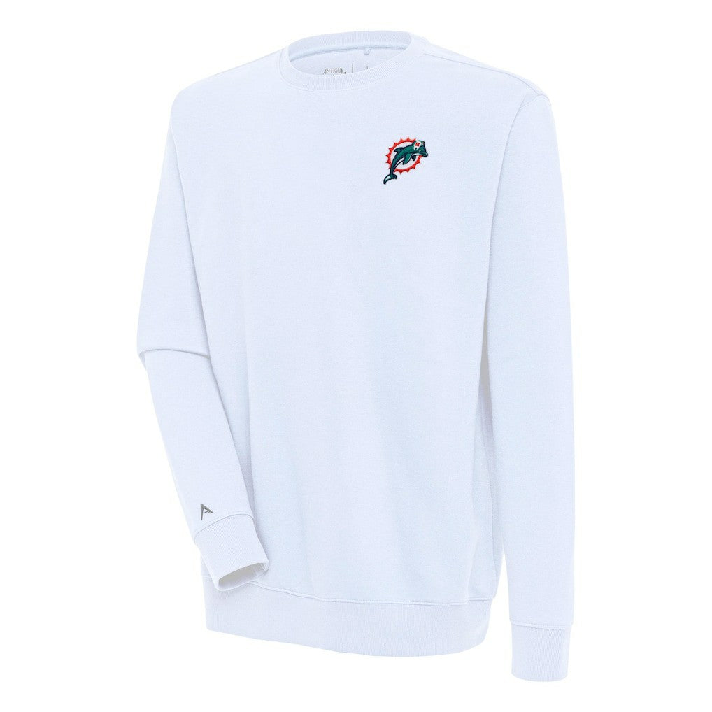 NFL Miami Dolphins Adult Throwback Logo Victory Pullover Sweatshirt