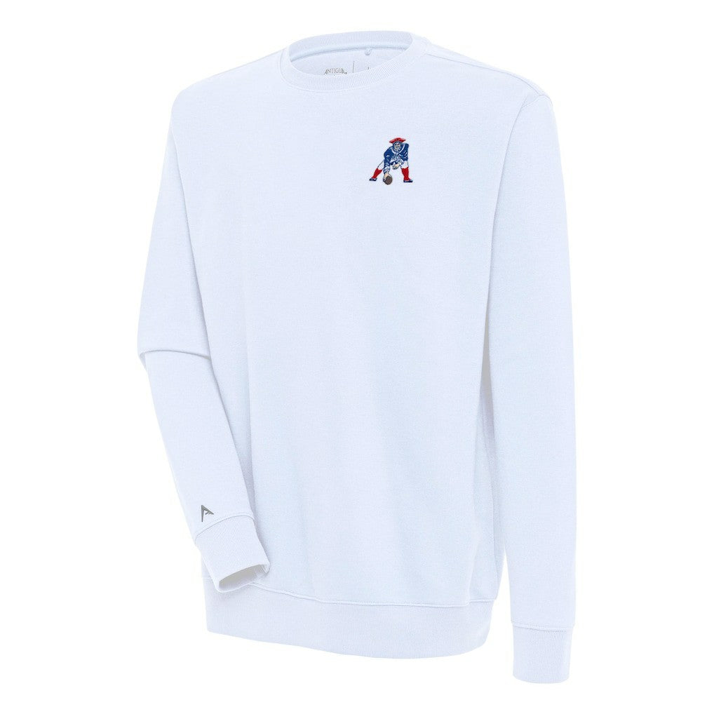 NFL New England Patriots Adult Throwback Logo Victory Pullover Sweatshirt