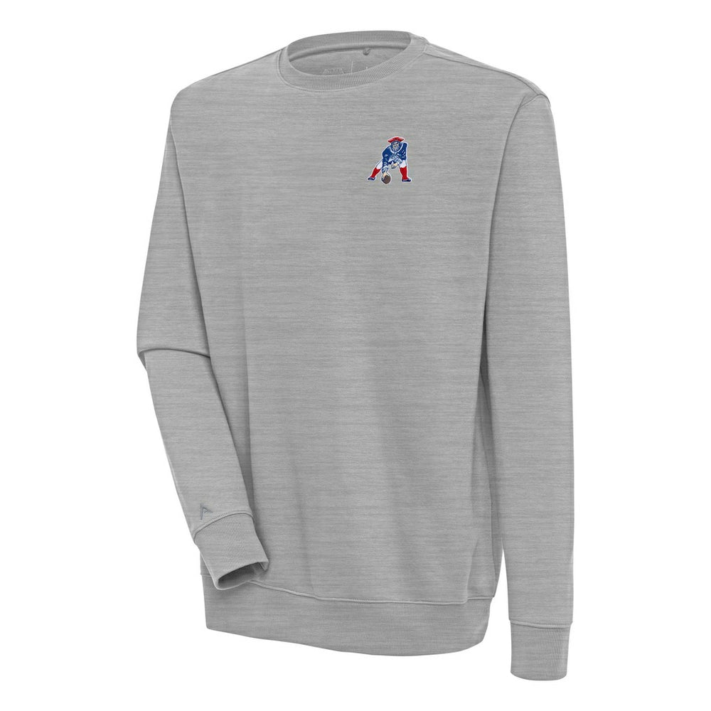 NFL New England Patriots Adult Throwback Logo Victory Pullover Sweatshirt