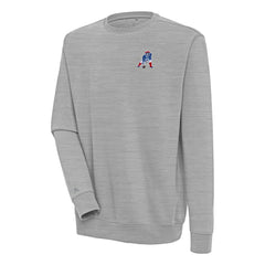 NFL New England Patriots Adult Throwback Logo Victory Pullover Sweatshirt