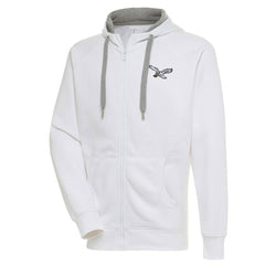 NFL Philadelphia Eagles Adult Throwback Logo Victory Full-Zip Hoodie