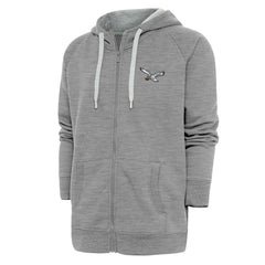 NFL Philadelphia Eagles Adult Throwback Logo Victory Full-Zip Hoodie