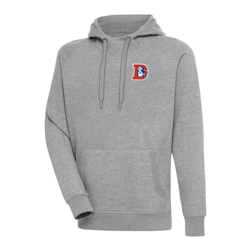 NFL Denver Broncos Adult Throwback Logo Victory Pullover Hoodie