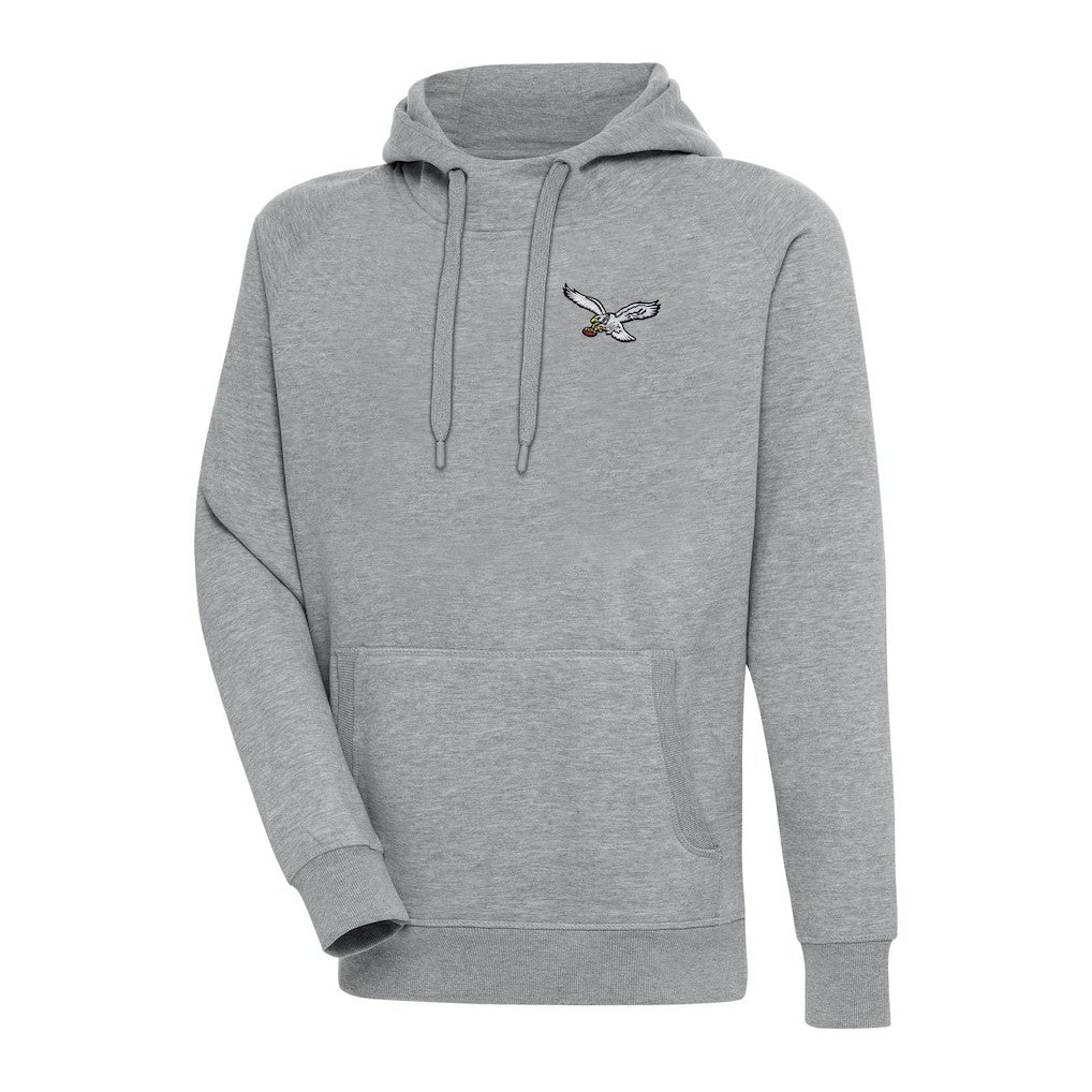 NFL Philadelphia Eagles Adult Throwback Logo Victory Pullover Hoodie