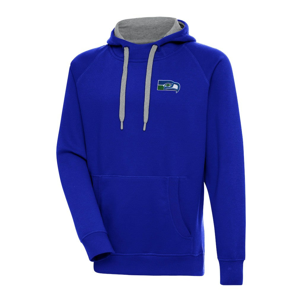 NFL Seattle Seahawks Adult Throwback Logo Victory Pullover Hoodie