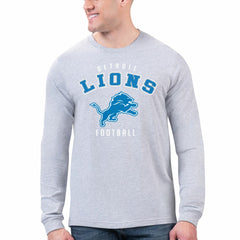 NFL Detroit Lions Starter Logo Graphic Long Sleeve T-Shirt