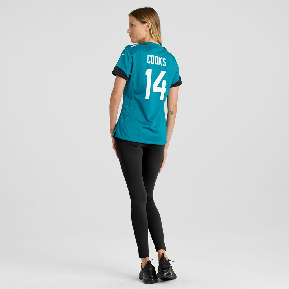 NFL Jacksonville Jaguars Elijah Cooks  Women's Team Game Jersey