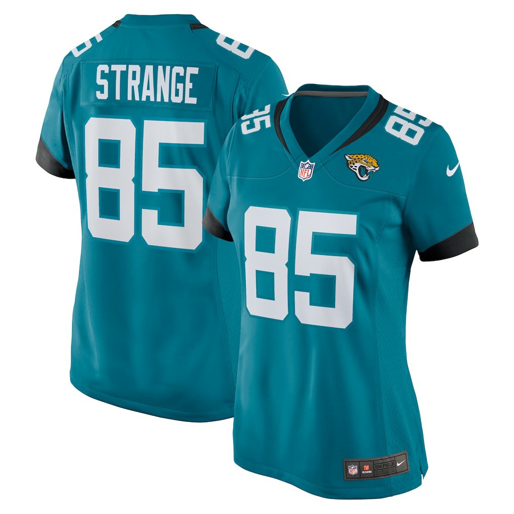 NFL Jacksonville Jaguars Brenton Strange  Women's Team Game Jersey