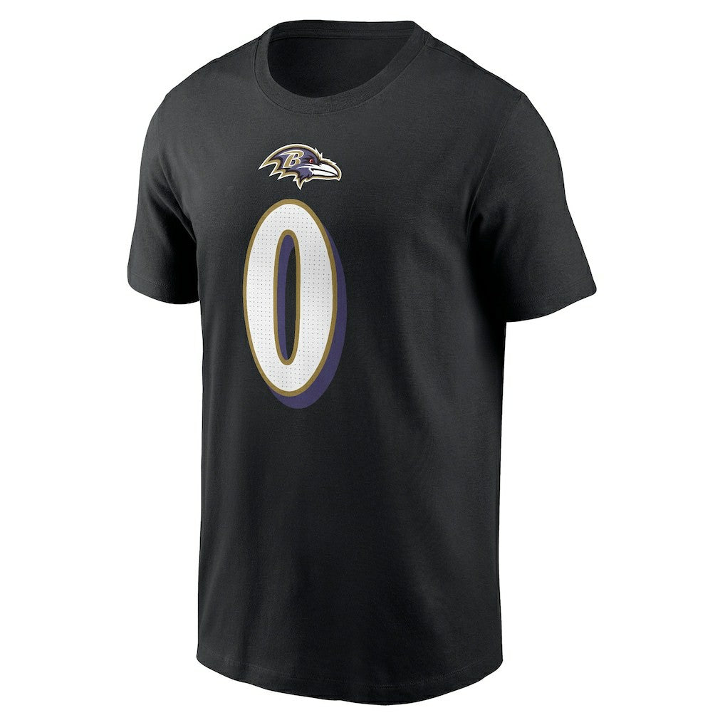 NFL Baltimore Ravens Roquan Smith  Player Name & Number T-Shirt