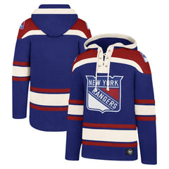 New York Rangers '47 Big & Tall Superior Lacer Pullover Hoodie