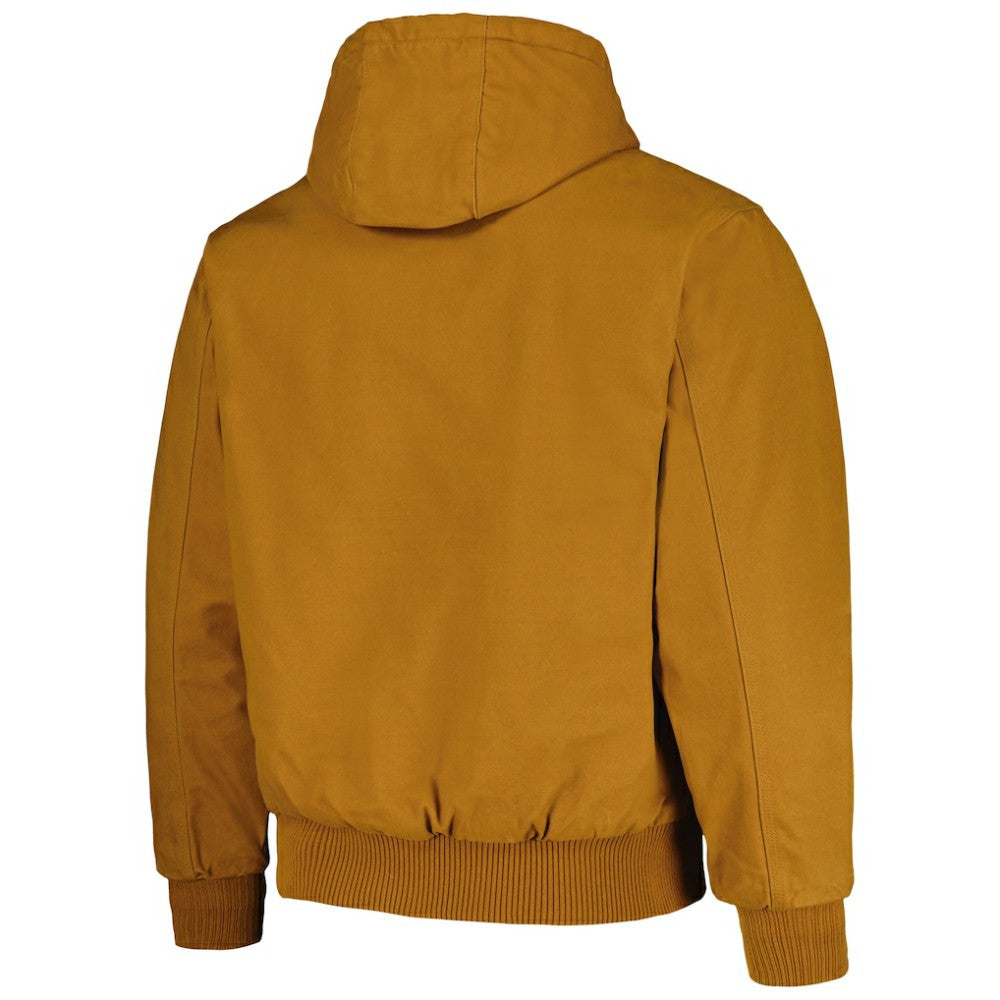 Philadelphia Phillies Dunbrooke Dakota Work Full-Zip Hoodie Jacket - Brown