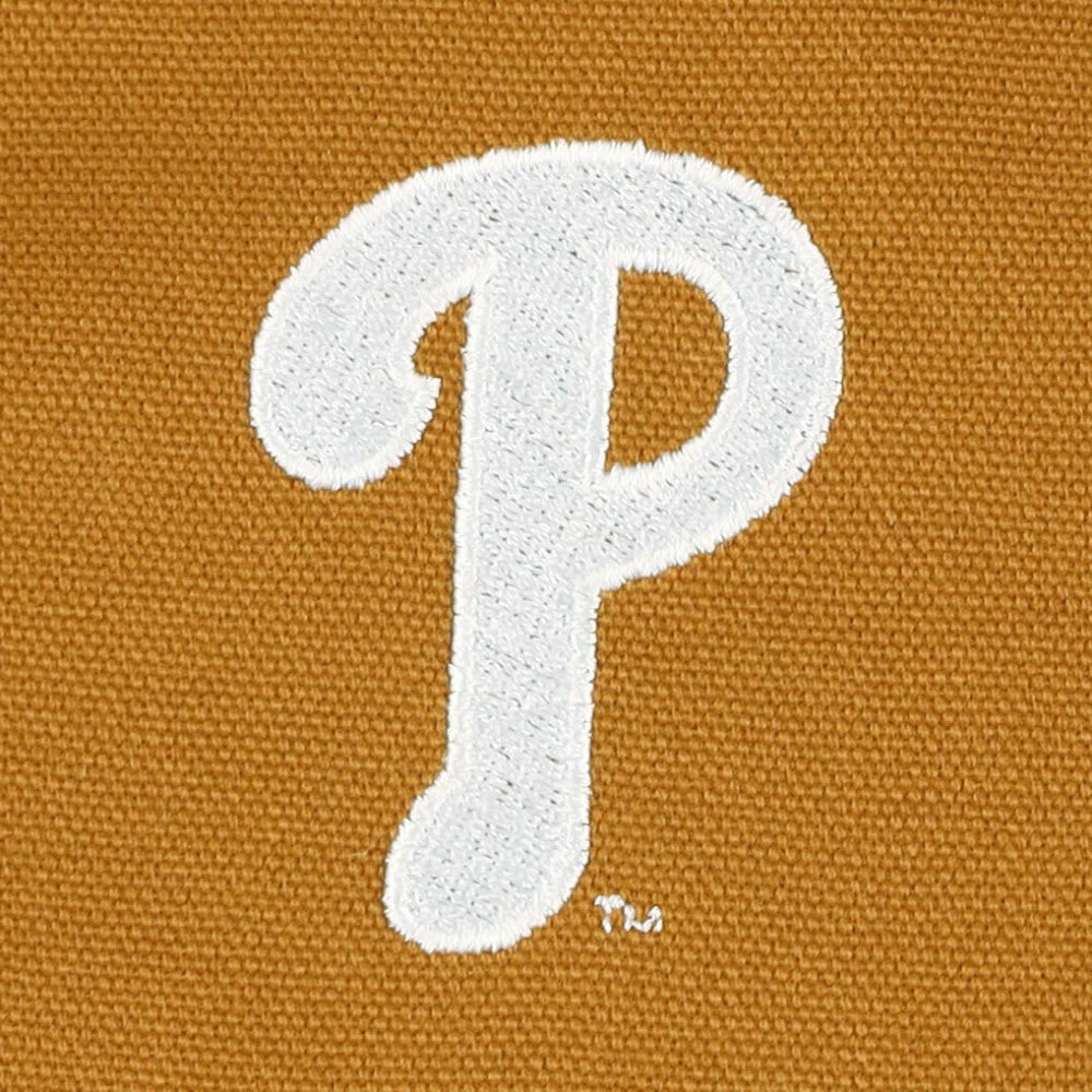 Philadelphia Phillies Dunbrooke Dakota Work Full-Zip Hoodie Jacket - Brown