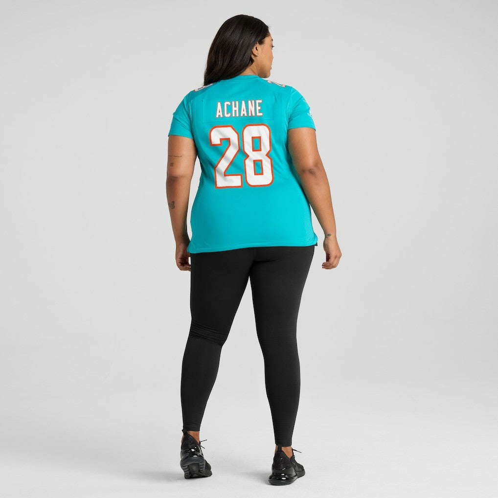 NFL Miami Dolphins Devon Achane  Women's Player Game Jersey