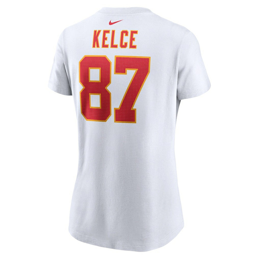 NFL Kansas City Chiefs Travis Kelce  Women's Player Name & Number T-Shirt