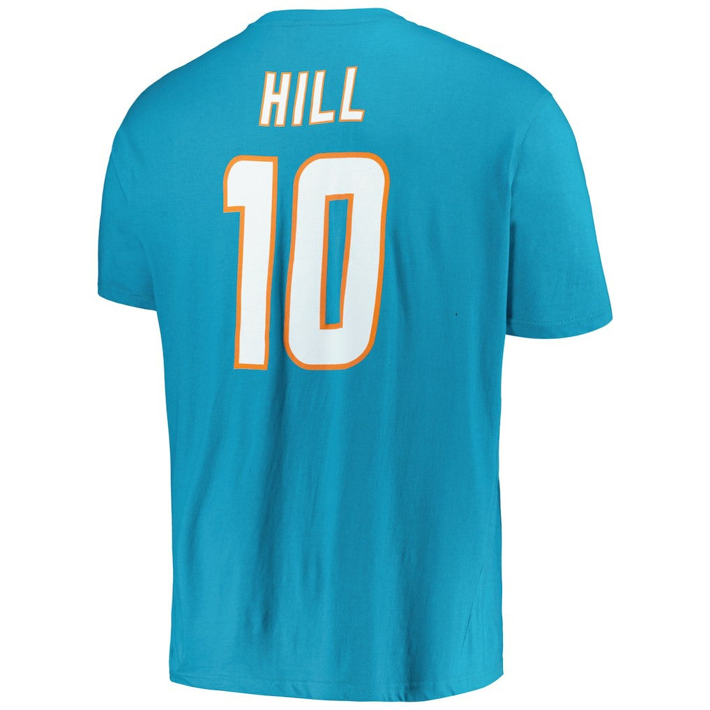 NFL Miami Dolphins Tyreek Hill  Big & Tall Player Name & Number T-Shirt