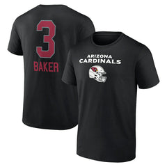 NFL Arizona Cardinals Budda Baker  Team Wordmark Player Name & Number T-Shirt
