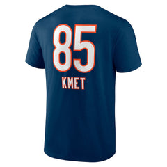 NFL Chicago Bears Cole Kmet  Team Wordmark Player Name & Number T-Shirt