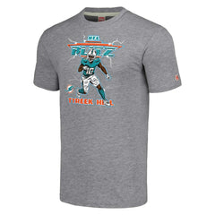 NFL Miami Dolphins Tyreek Hill  Homage Unisex NFL Blitz Player Tri-Blend T-Shirt