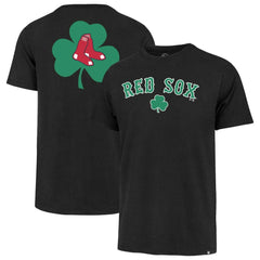 Boston Red Sox Two-Sided Shamrock T-Shirt - Black | 47 brand