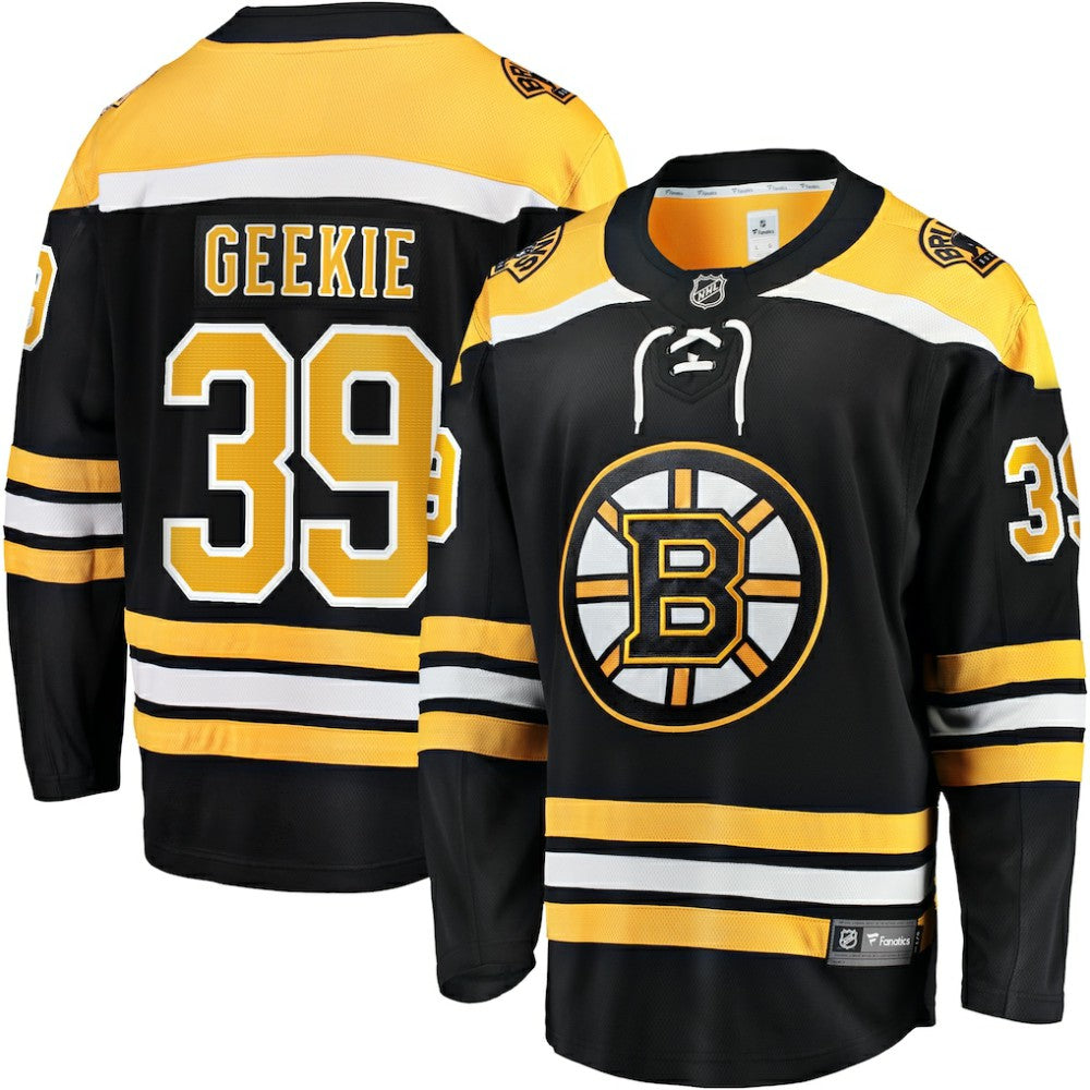 Morgan Geekie Boston Bruins Fanatics Home Breakaway Jersey
