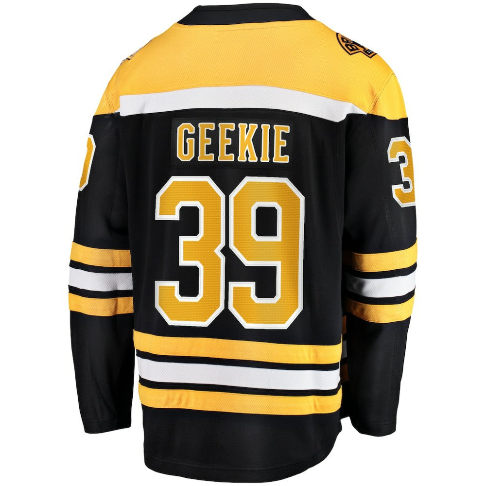 Morgan Geekie Boston Bruins Fanatics Home Breakaway Jersey