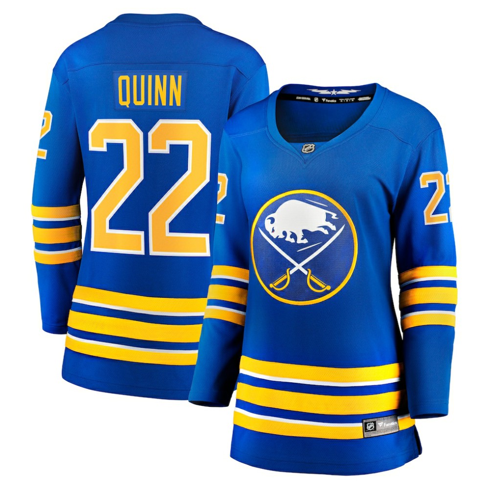 Jack Quinn Buffalo Sabres Fanatics Women's Home Breakaway Player Jersey