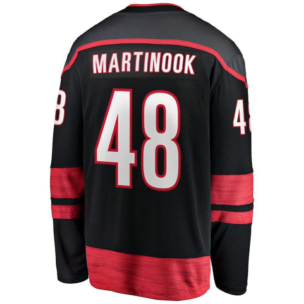 Jordan Martinook Carolina Hurricanes Fanatics Home Breakaway Jersey